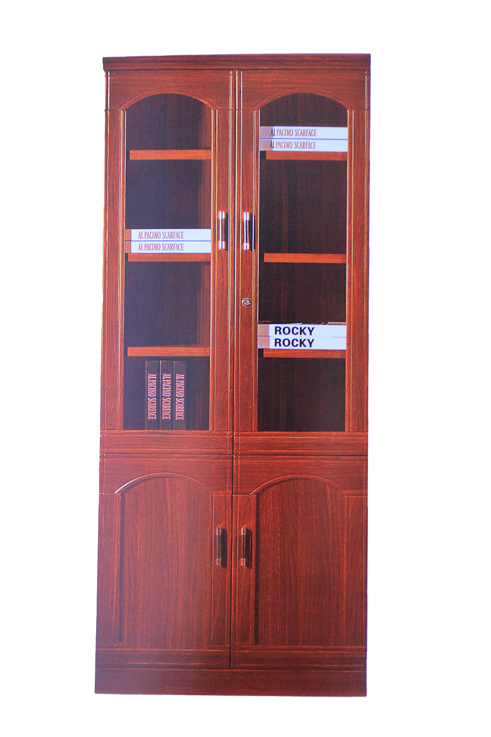 2 Door Presidential Executive Shelf - 2m High x 80cm Wide x 40cm Deep